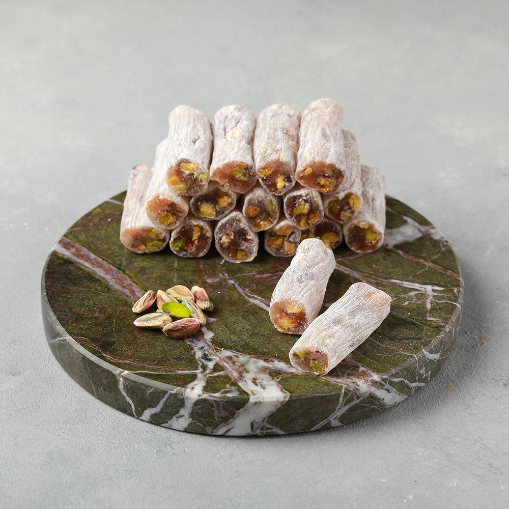 Turkish Delight Lokum Fingers con pistacchio