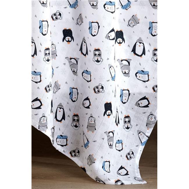 Akayev Blue Baby Baby Multipurpose Muslin Cover & Blanket 100x120 cm