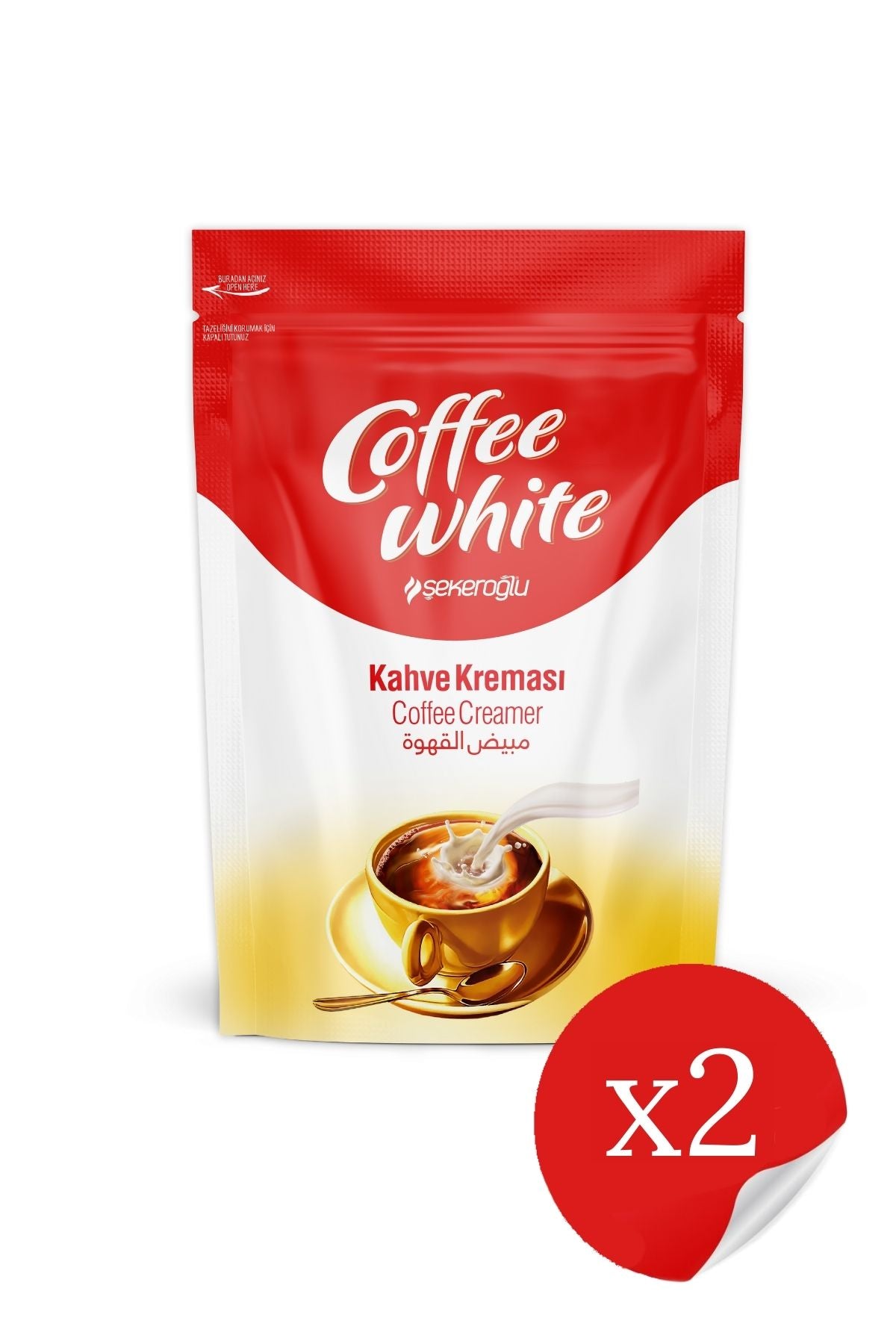 Coffee White Coffee Creamer 2 x 200 Gr (2 Pieces)