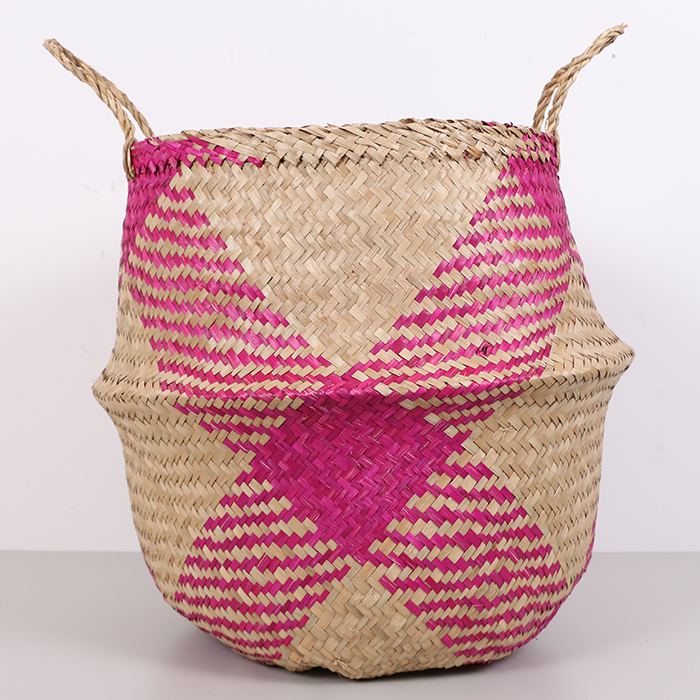 Fucsia 45x45 cm (xxl) Cesta plegable