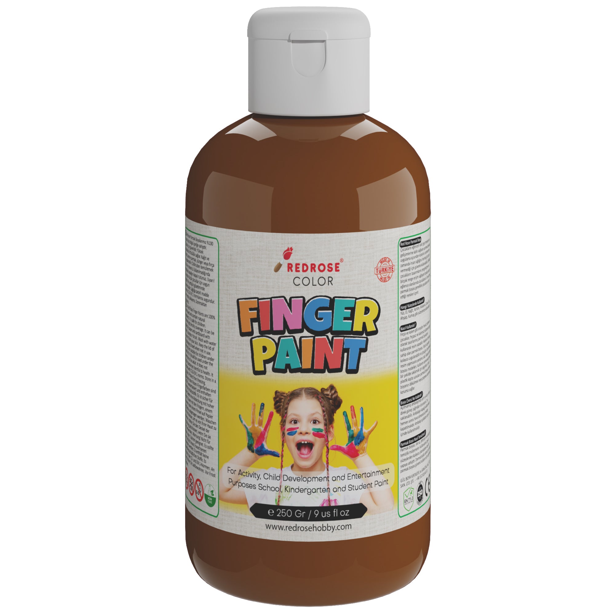 Finger brun rosé et peinture de visage 250gr