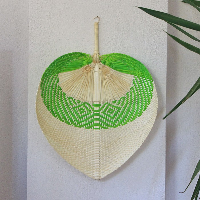 Bamboo Pistache Green 45x60 cm. Ventilateur