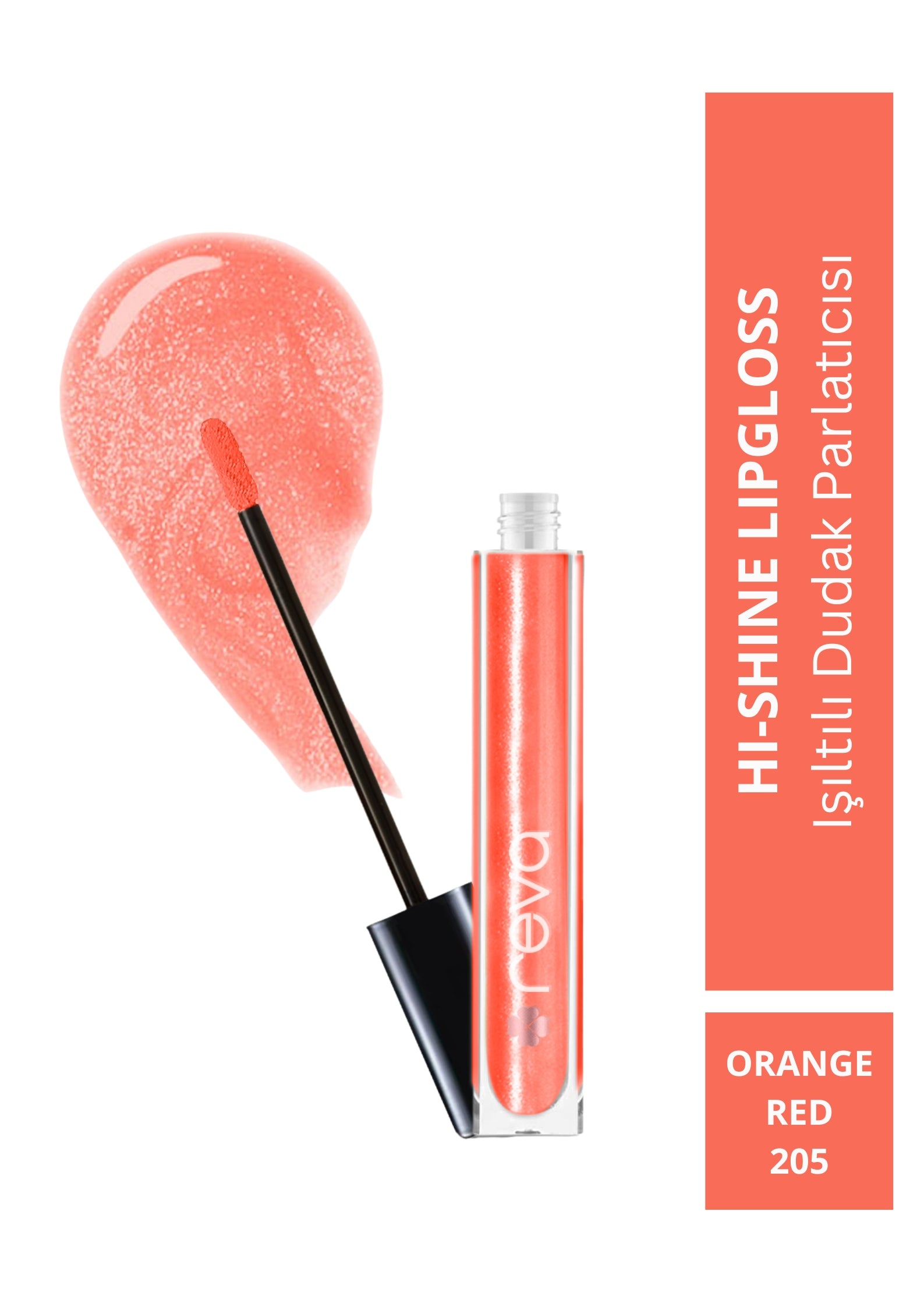 Reva Hi-shine Lip Gloss- Vegan & Clean Content