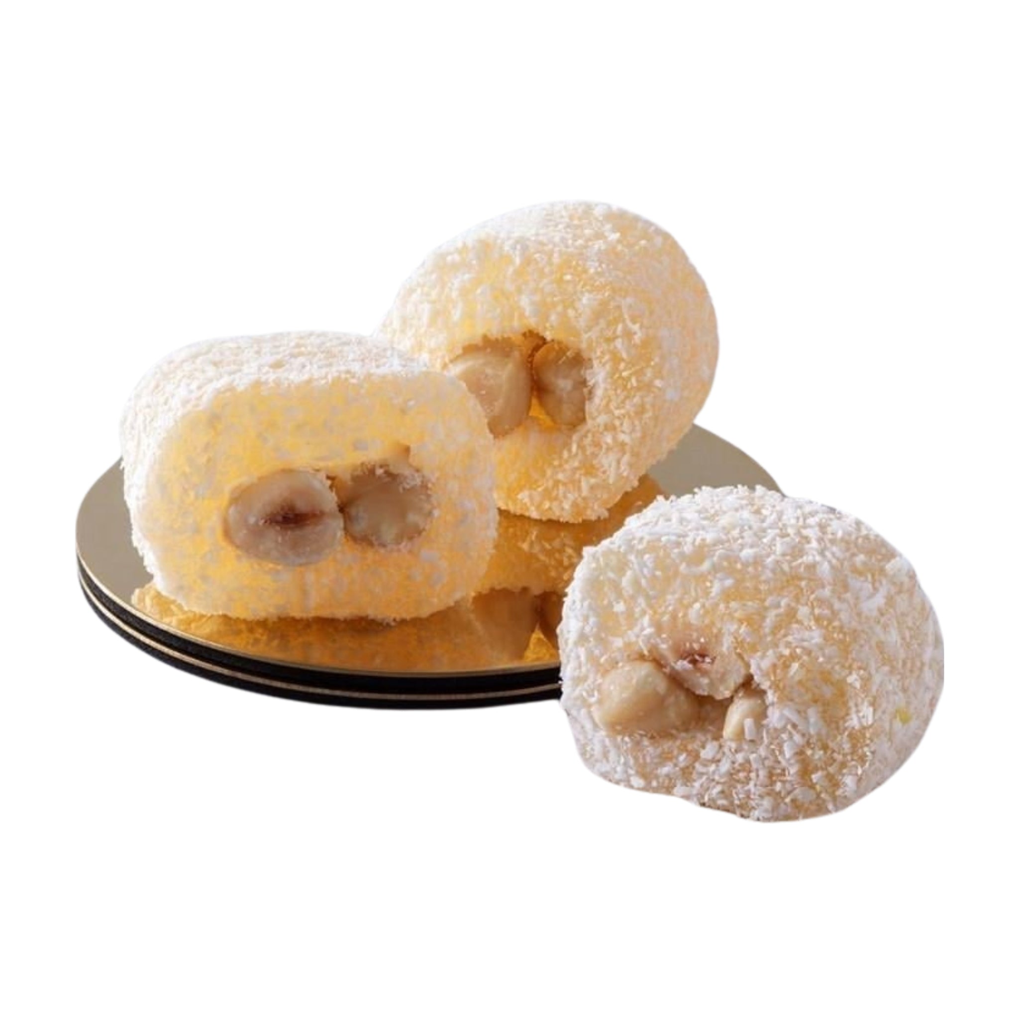 Safranbolu Hazelnut Turkish Delight With Coconut Coating, 15% Hazelnut Content – 650g (22.93 oz)