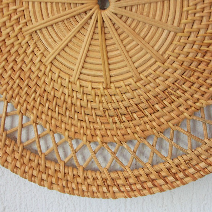 Hazan Rattan Supla & Wall Decor 40x40 cm.