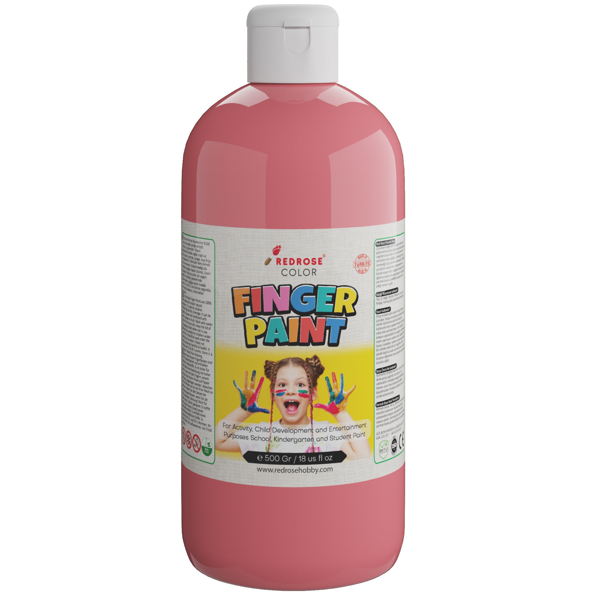 Rose rose rose et peinture de visage 500gr