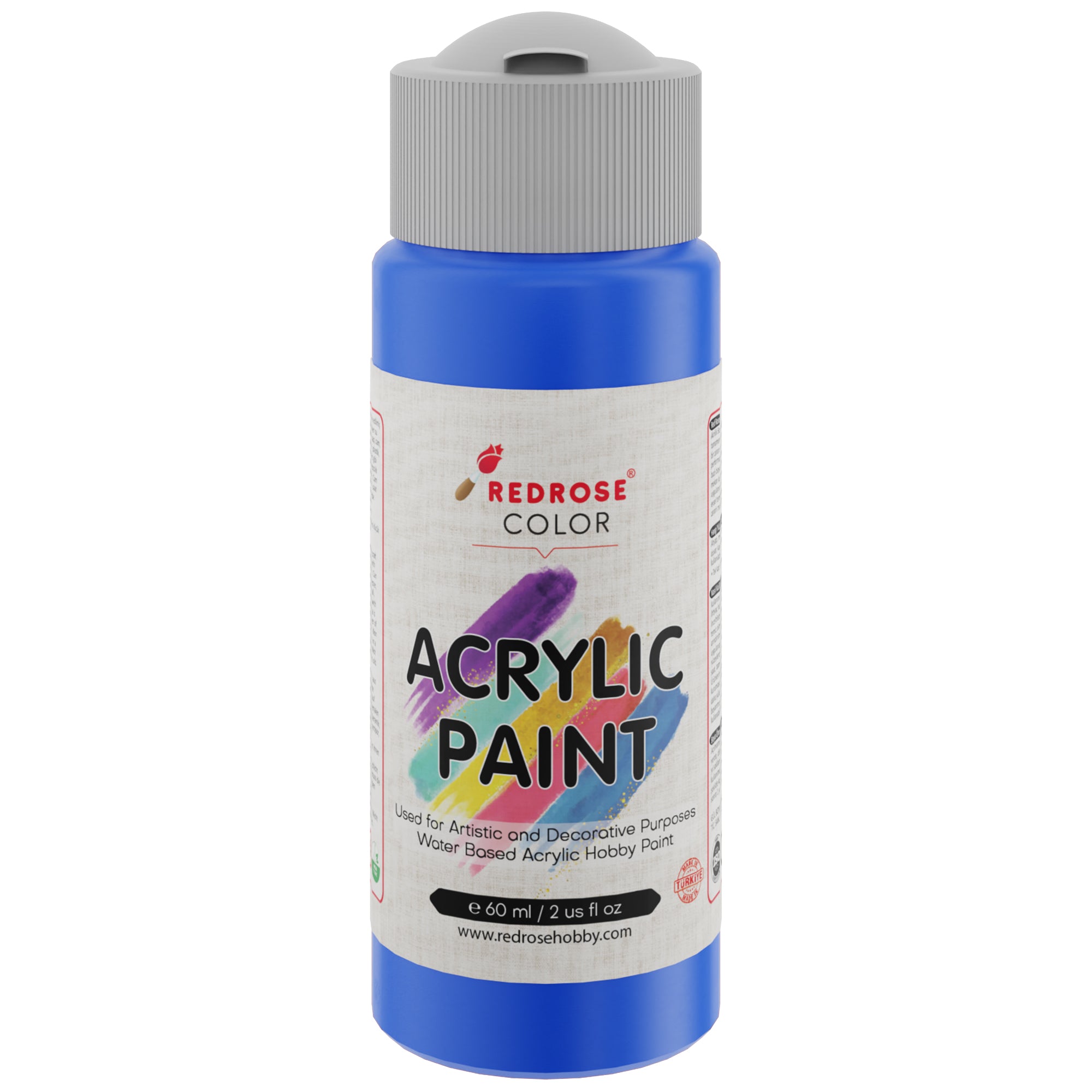 Peinture acrylique bleu rouge rouge 60 ml