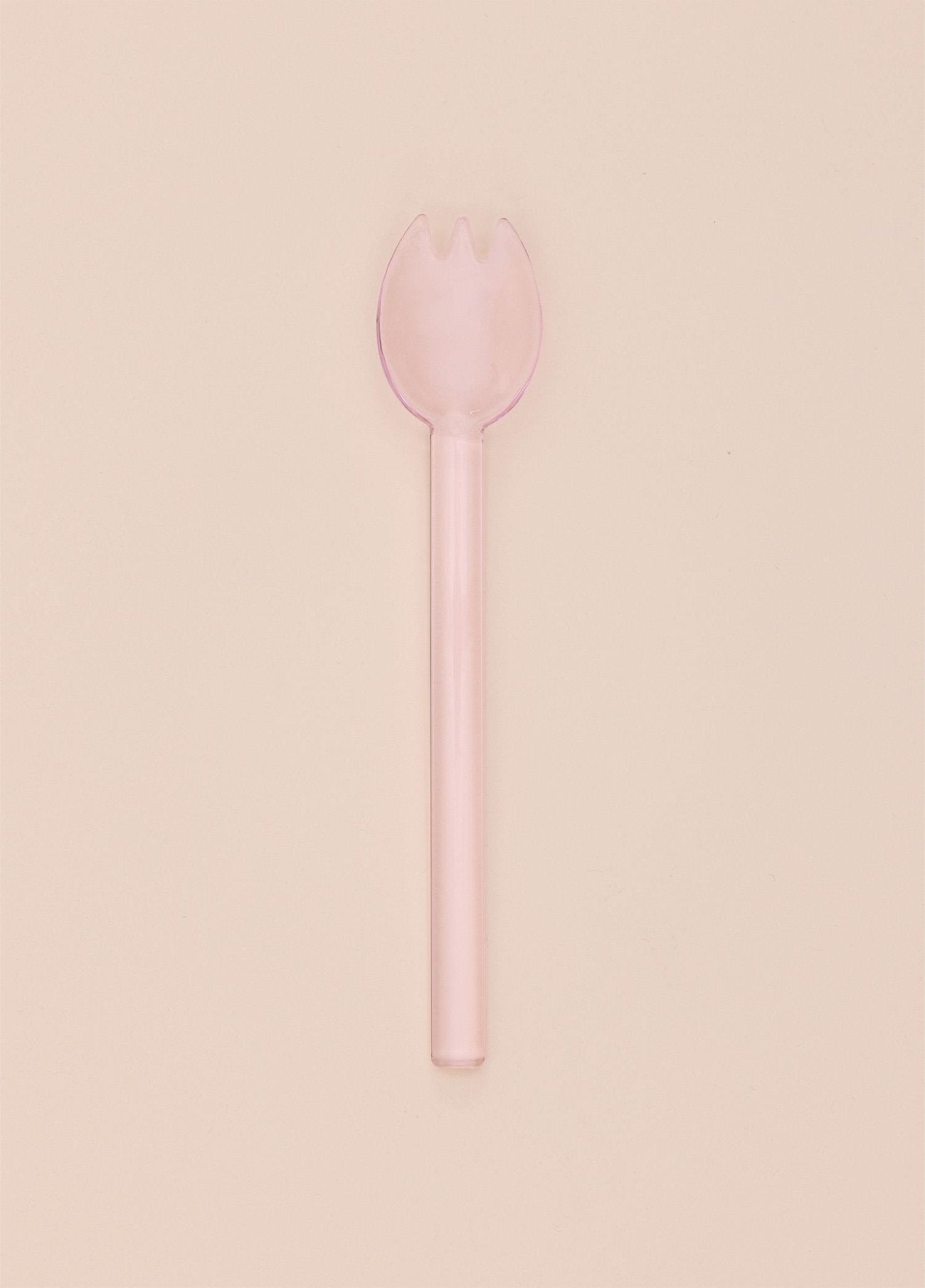 Abiete – Ice Cream and Dessert Spoon – Borosilicate Glass & Durable – 6 Pcs (3x3x16 cm) - Exporgin - Global Shopping Site