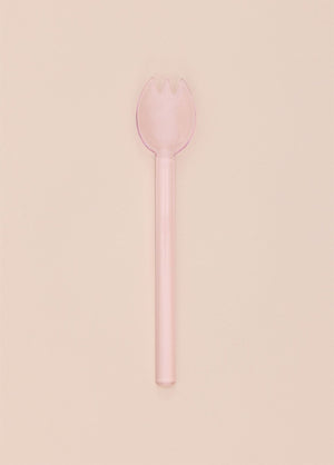 Abiete – Ice Cream and Dessert Spoon – Borosilicate Glass & Durable – 6 Pcs (3x3x16 cm) - Exporgin - Global Shopping Site