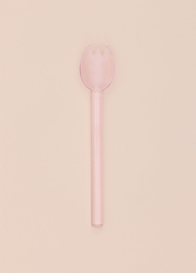 Abiete – Ice Cream and Dessert Spoon – Borosilicate Glass & Durable – 6 Pcs (3x3x16 cm) - Exporgin - Global Shopping Site