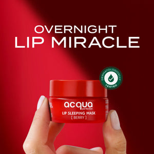 Acqua Perfection Lip Sleeping Mask - Berry - Exporgin | Türkiye Comes to You