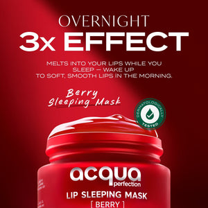 Acqua Perfection Lip Sleeping Mask - Berry - Exporgin | Türkiye Comes to You
