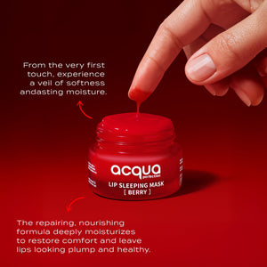 Acqua Perfection Lip Sleeping Mask - Berry - Exporgin | Türkiye Comes to You