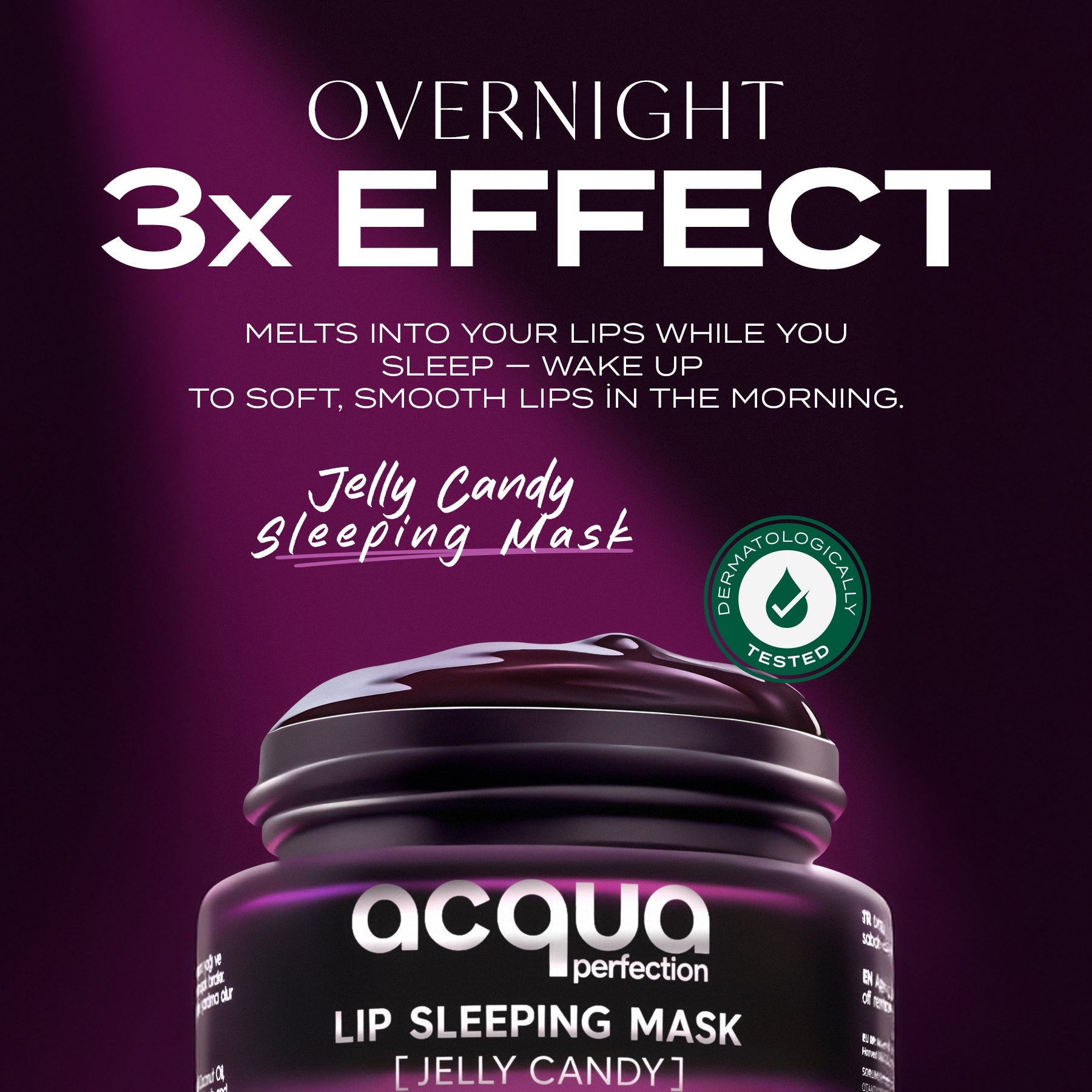 Acqua Perfection Lip Sleeping Mask - Jelly Candy - Exporgin | Türkiye Comes to You