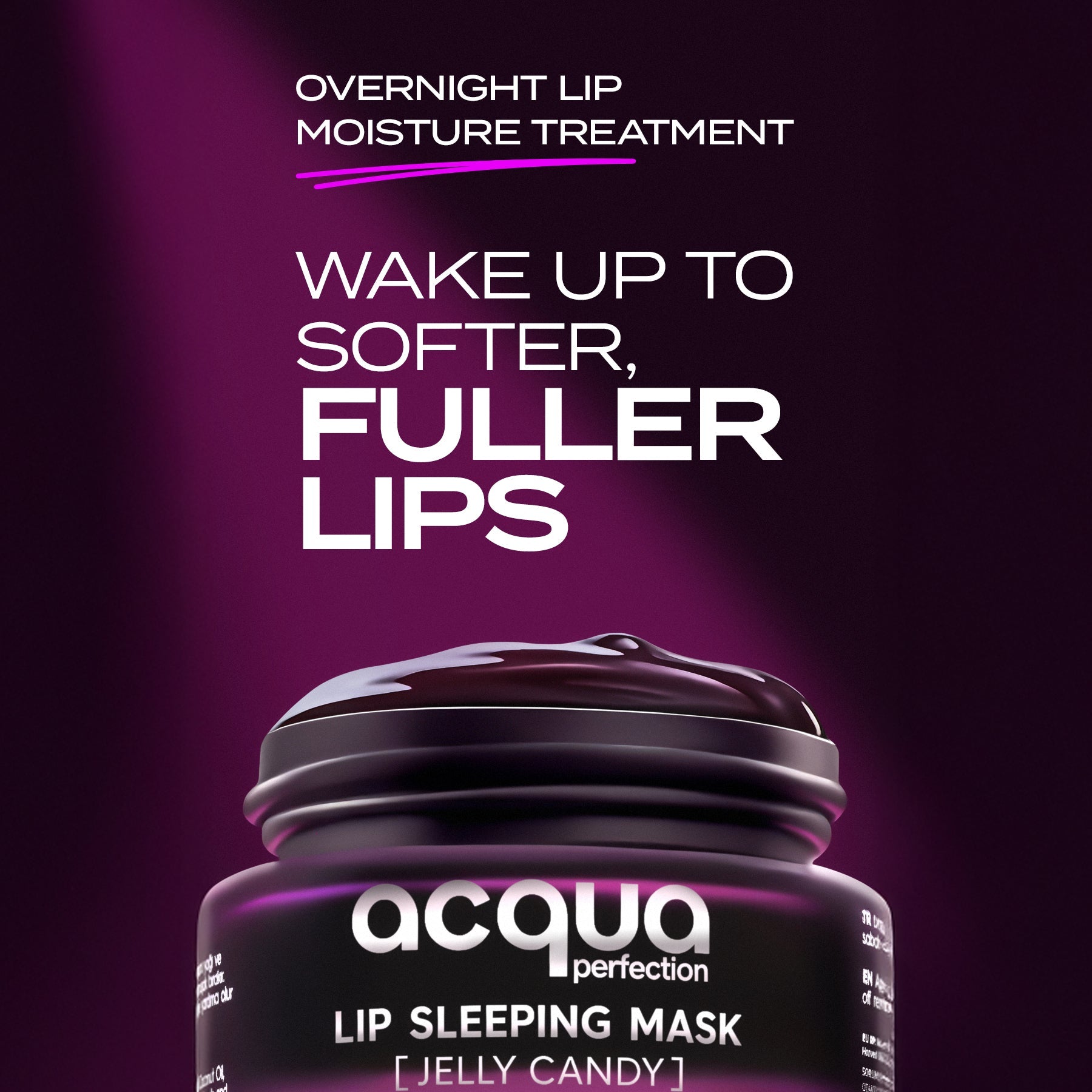 Acqua Perfection Lip Sleeping Mask - Jelly Candy - Exporgin | Türkiye Comes to You