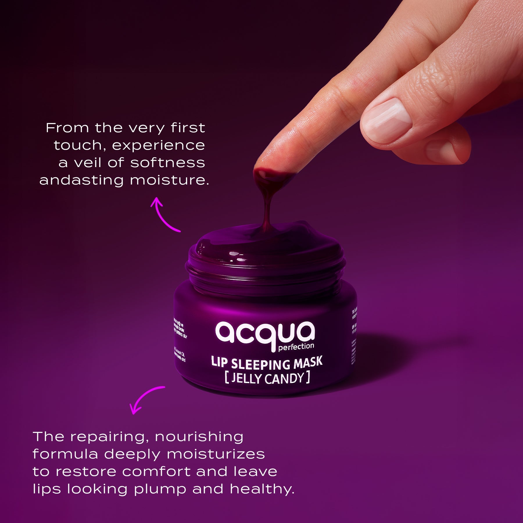 Acqua Perfection Lip Sleeping Mask - Jelly Candy - Exporgin | Türkiye Comes to You