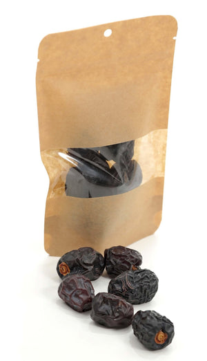 Ajwa Dates Gift Pack Premium 7 Piece Box for Gifting or Tasting - 60g (2.12 oz) - Exporgin - Global Shopping Site