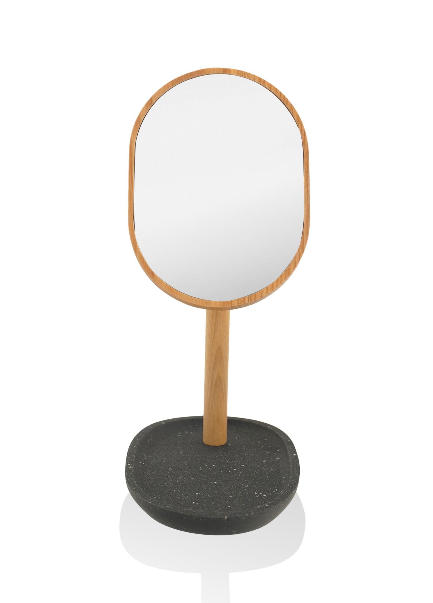 Acacia Make-up Mirror 17x11x24 cm