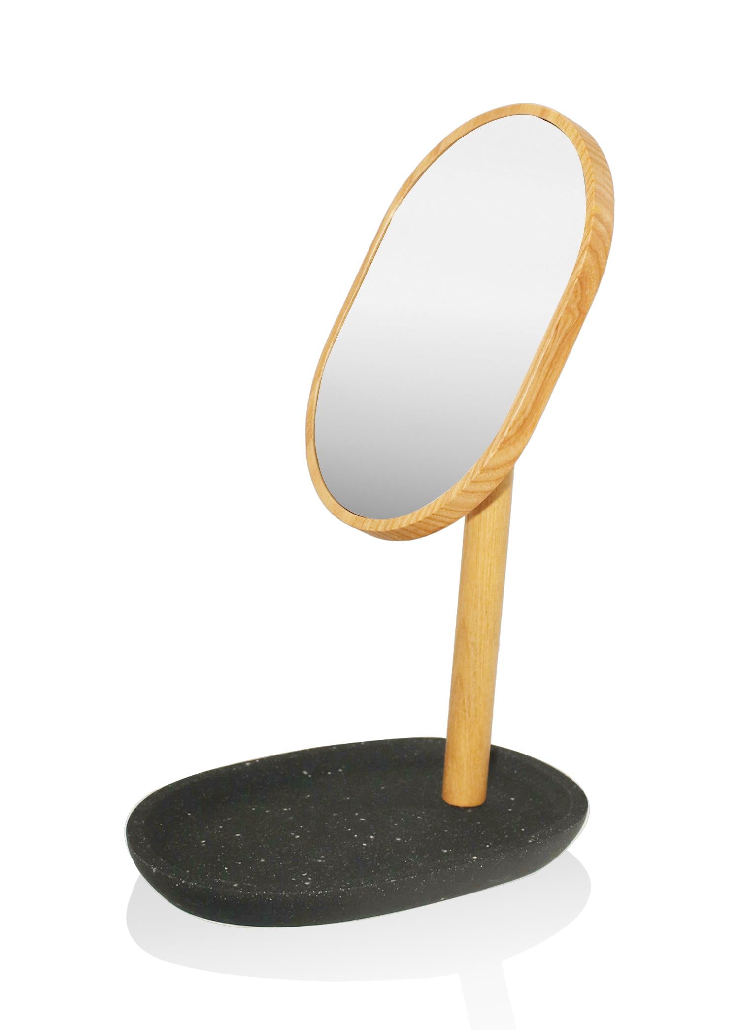 Acacia Make-up Mirror 17x11x24 cm