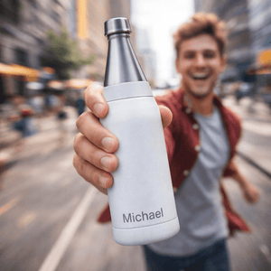 Aladdin Fresco Thermavac Insulated Water Bottle 0.6 L (20.29 fl oz) Stainless Steel - Exporgin | Türkiye Comes to You