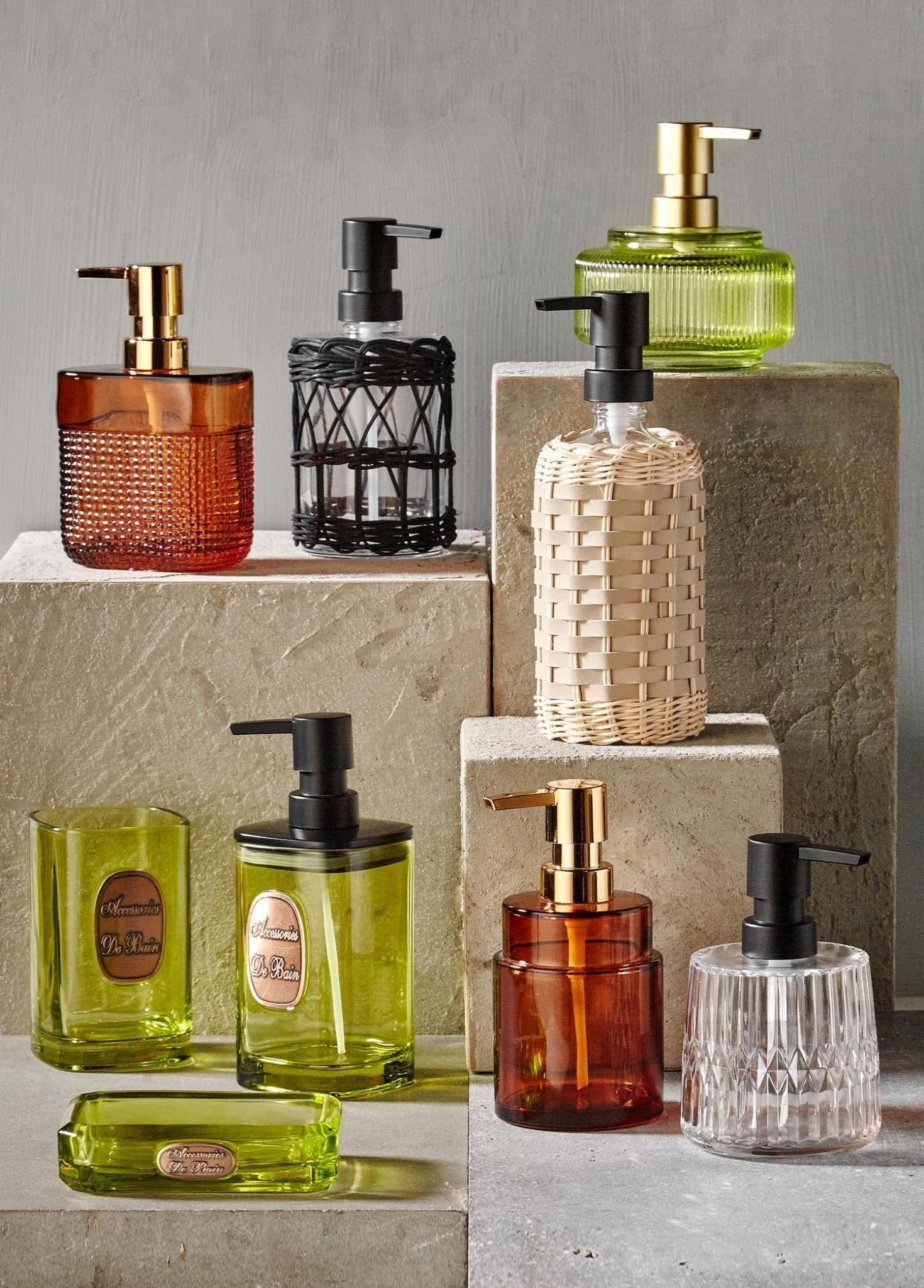 Alba Liquid Soap Dispenser Transparent 355 ml - Exporgin - Global Shopping Site