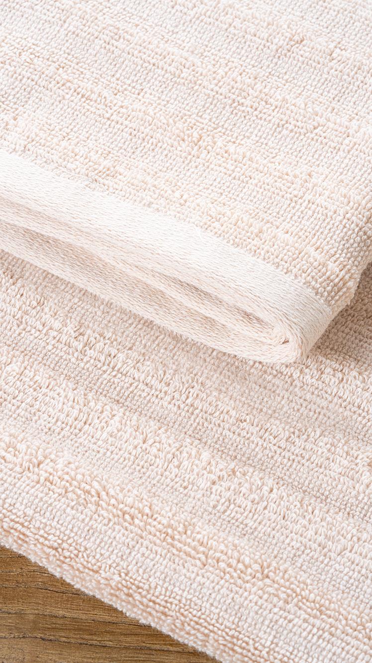 Alegra 100% Natural Cotton Hand / Face Towel 50x90 cm beige