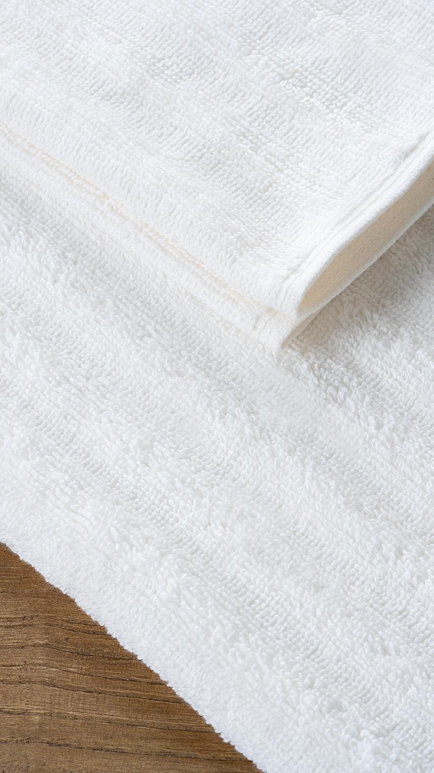 Alegra 100% Natural Cotton Ospite Bagno / Asciugamano da cucina - Crema da 30x50 cm