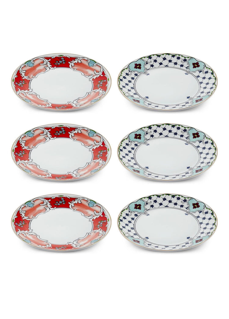 Amore Cake Plate for 6 People - Exporgin - Global Shopping Site