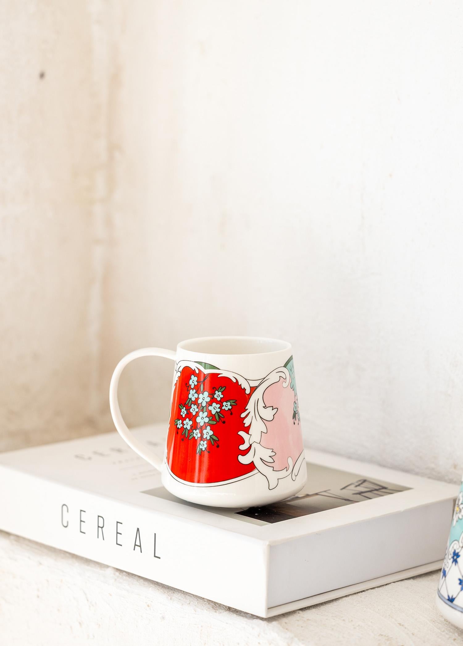 Amore Red Porcelain Mug KPA0258 340 cc