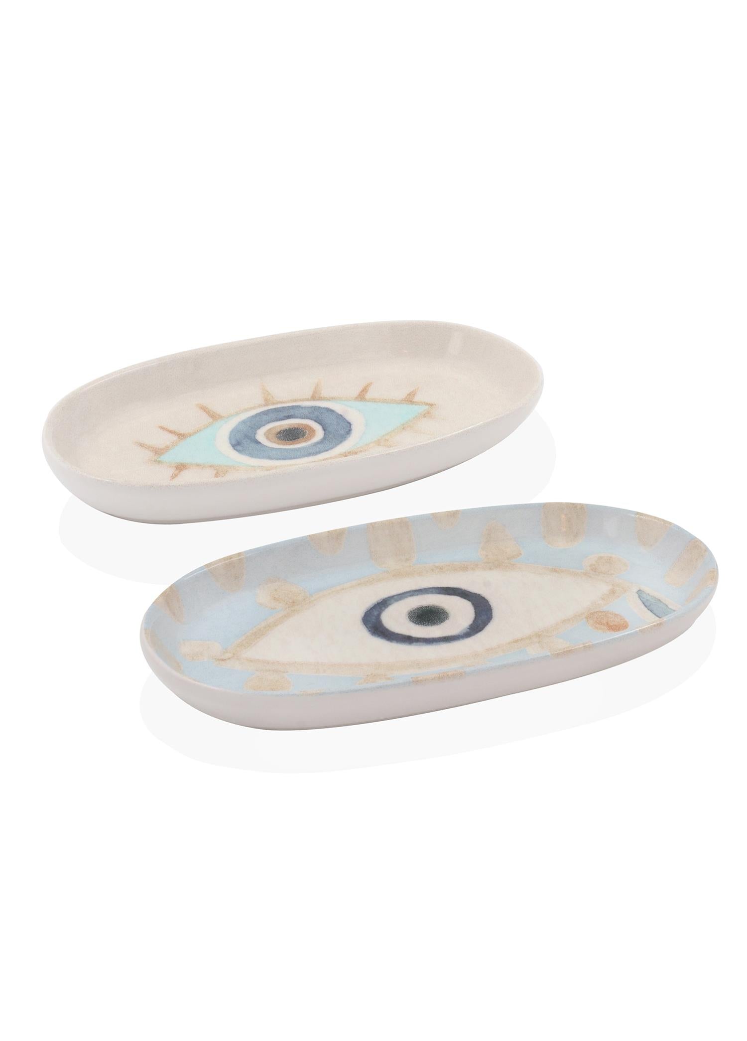 Amulet Oval Service Set of 2 - 29 & 26 Cm