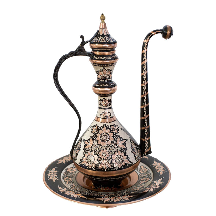 Asil Bakır Hand - Carved Sultan Copper Ewer 58 cm - Exporgin | Global Shopping Site
