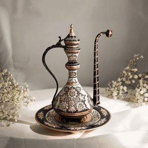Asil Bakır Hand - Carved Sultan Copper Ewer 58 cm - Exporgin | Global Shopping Site