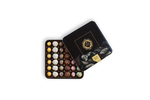 Assorted Truffle Chocolates in Metal Box – 470g (16.57 oz) - Exporgin - Global Shopping Site