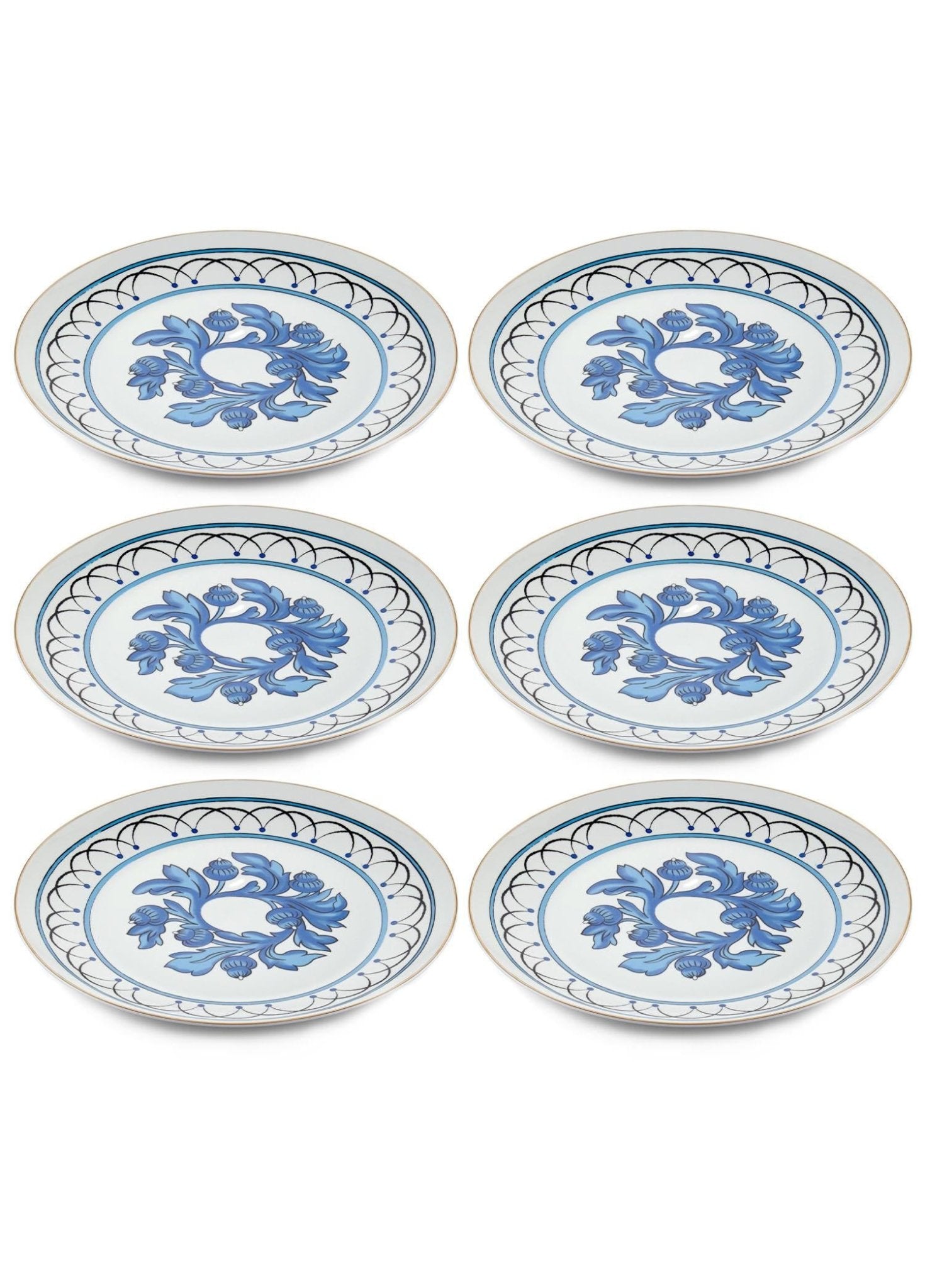 Azul Serving Plate for 6 People - Exporgin | Türkiye Comes to You