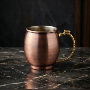 Bakırzen Black Copper Cup 400ml (13.53 fl oz) - Exporgin | Türkiye Comes to You