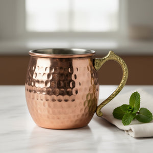 Bakırzen Black Copper Mug 300ml (10.14 fl oz) - Exporgin | Türkiye Comes to You