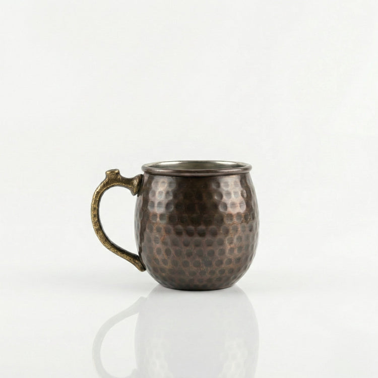 Bakırzen Black Copper Mug 300ml (10.14 fl oz) - Exporgin | Türkiye Comes to You