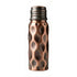 Bakırzen Black Hammered Copper Water Bottle 550ml (18.59 fl oz) - Exporgin | Türkiye Comes to You
