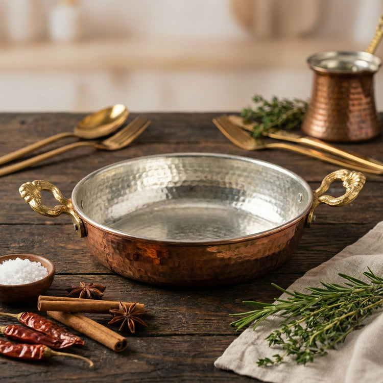 Bakırzen Copper Pan - Exporgin | Türkiye Comes to You