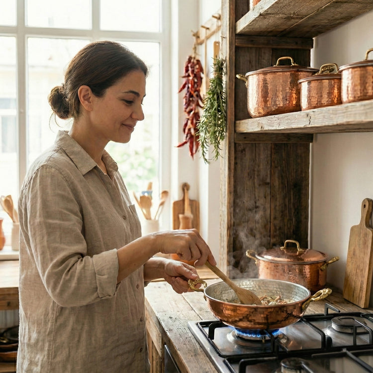 Bakırzen Copper Pan - Exporgin | Türkiye Comes to You