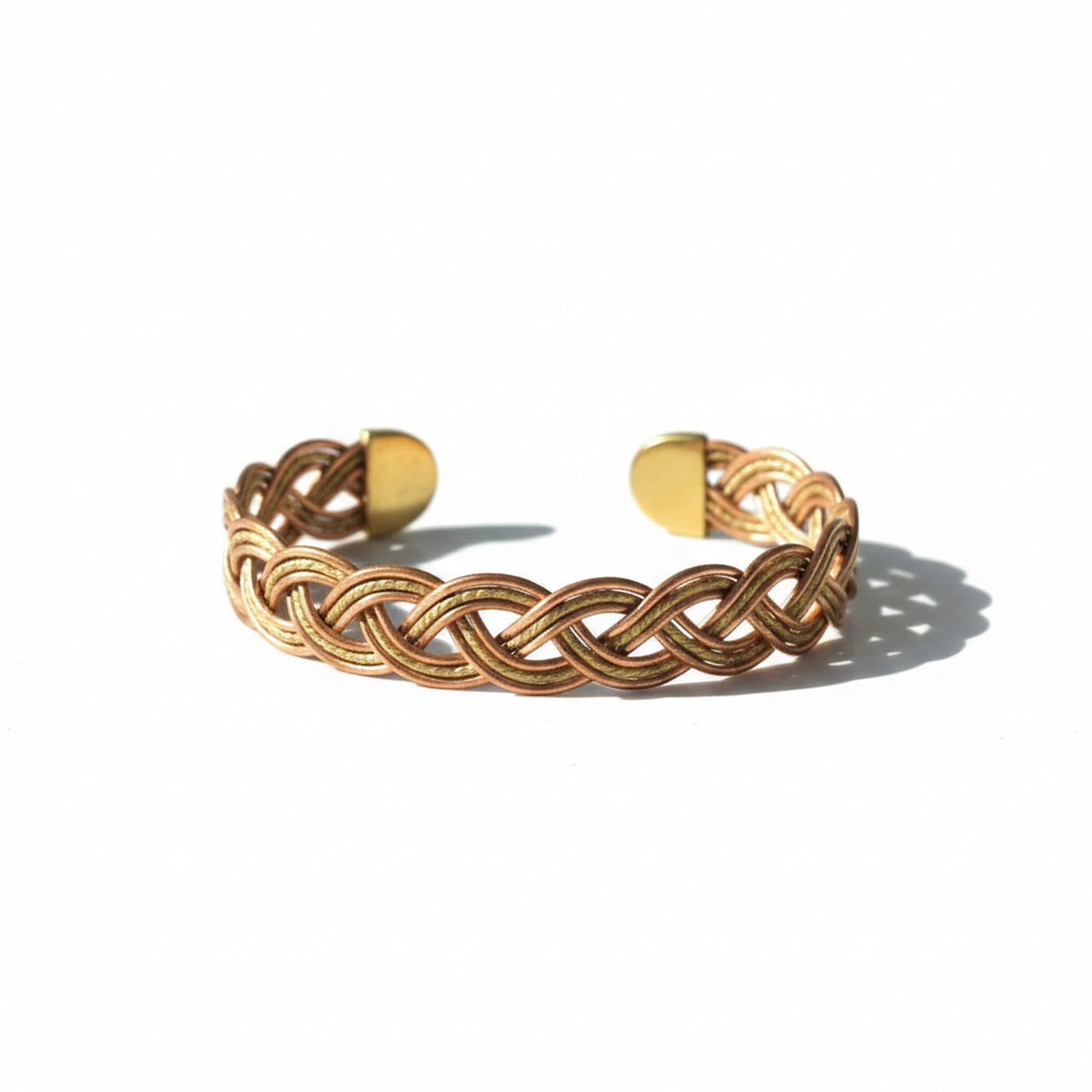 Bakırzen Pure Copper & Brass Gilded Bracelet for Women - Exporgin | Global Shopping Site