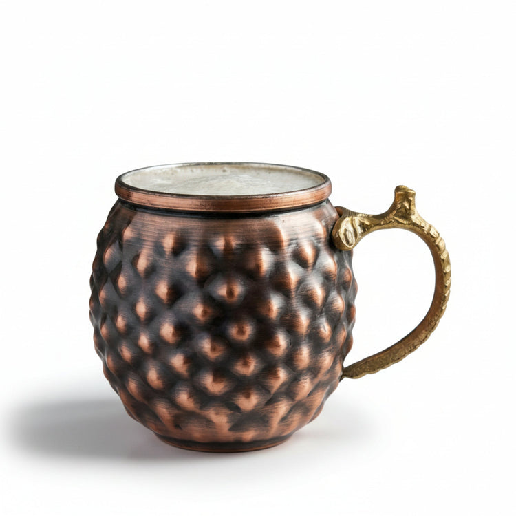 Bakırzen Pyramid - Shaped Black Cup 300ml (10.14 fl oz) - Exporgin | Türkiye Comes to You