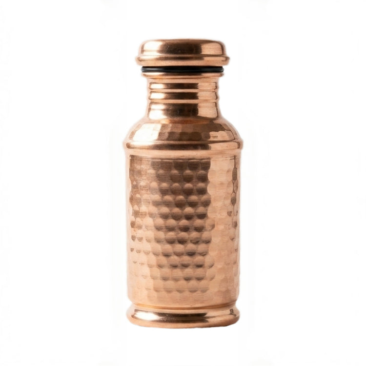 Bakırzen Tinned Copper Water Bottle 450ml (15.22 fl oz) - Exporgin | Türkiye Comes to You