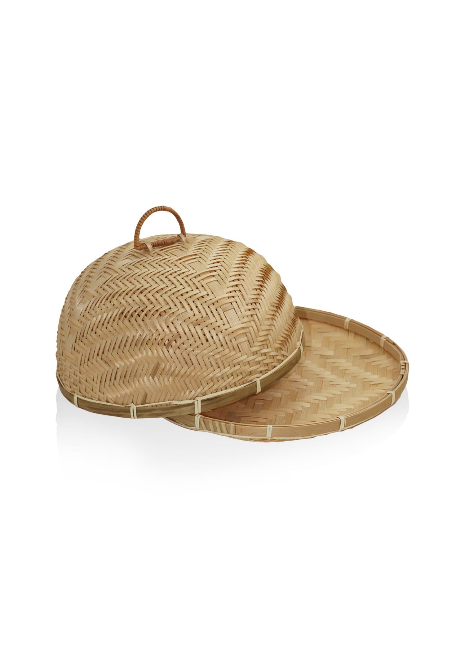 Bamboo Round Tray 32x32x20 cm