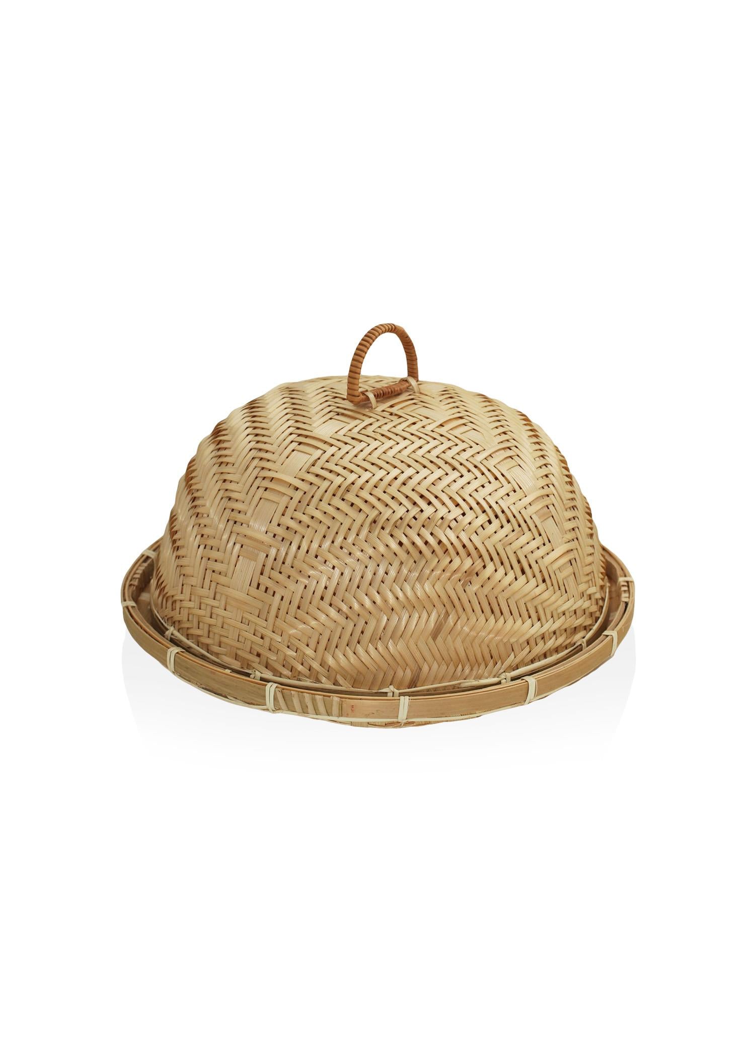 Bamboo Round Tray 32x32x20 cm