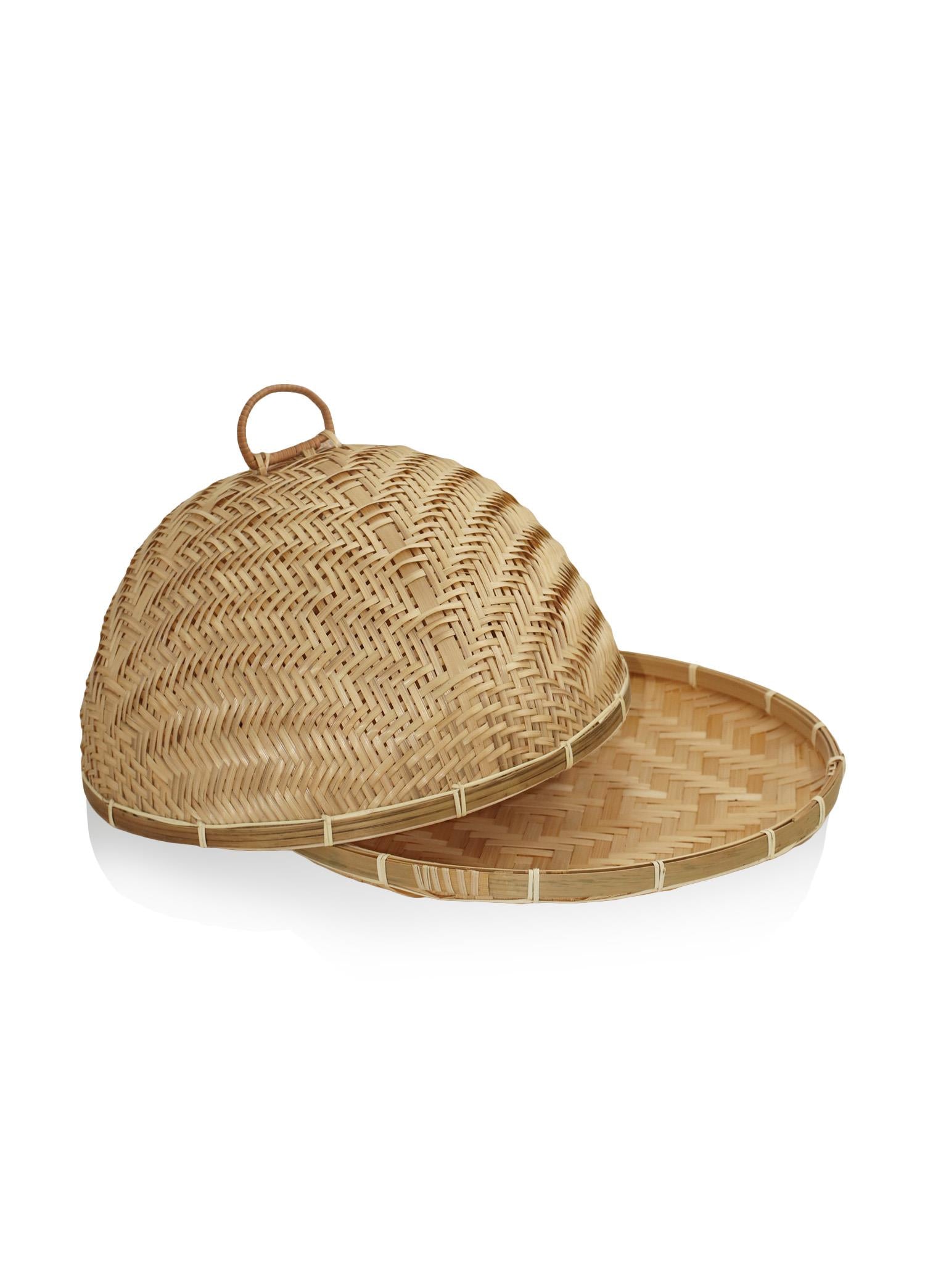 Bamboo Round Tray 39x39x23 cm