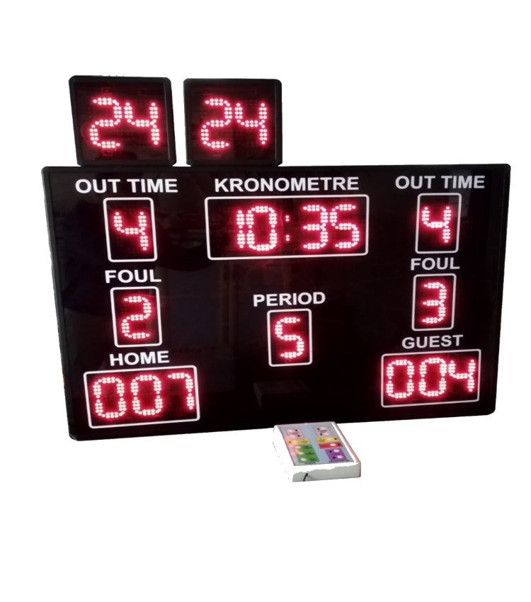 Basketball Scoreboard System (Case Dimension: 110x85 cm)