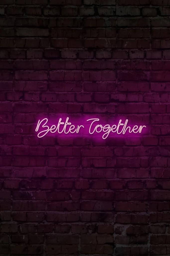 Better Together - Led Decorative Wall Lighting Neon Graffiti Magic Led Messages