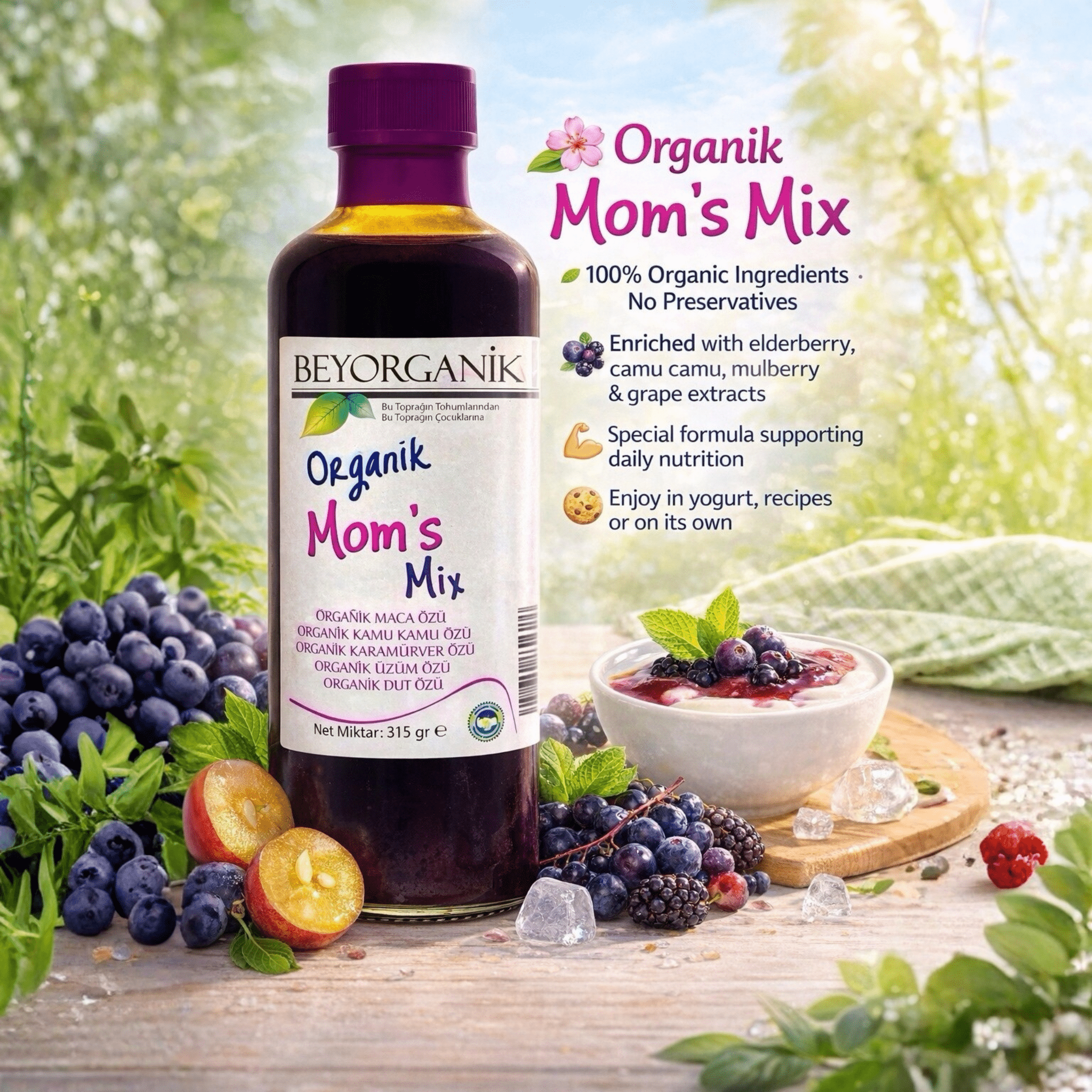 Beyorganik Organic Mom's Mix 315g (11.11 oz) - Exporgin | Türkiye Comes to You