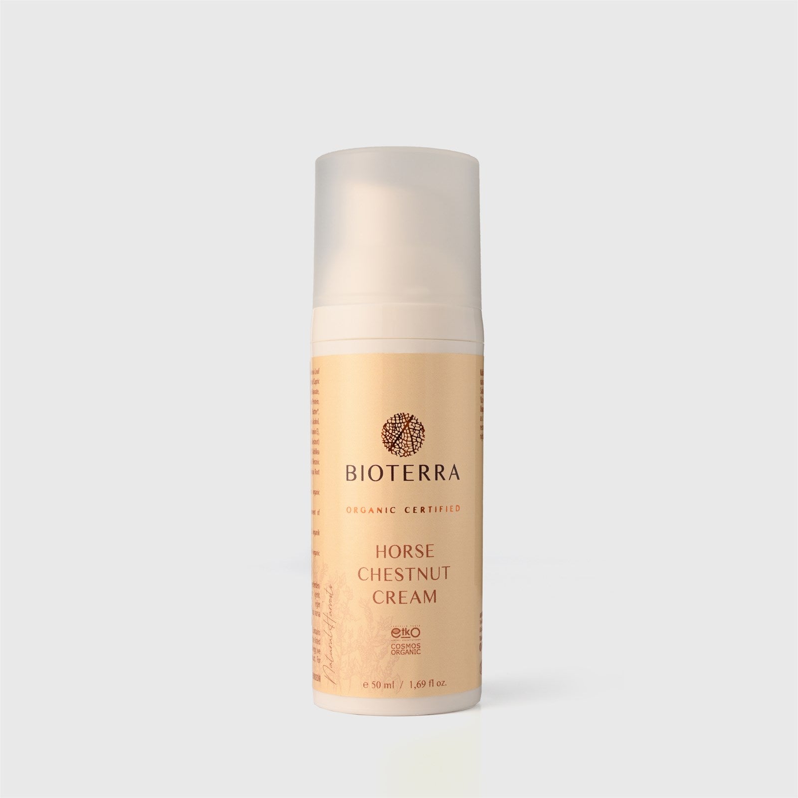 Crema de castaña de caballo orgánico bioterra 50 ml